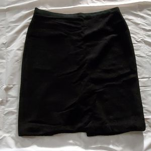 Isaac Mizrahi black pencil skirt